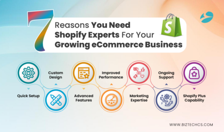 7 Reasons You Need Shopify Experts For Your Growing eCommerce Business